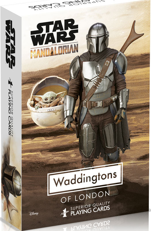 Star Wars The Mandalorian Waddingtons Playing Cards