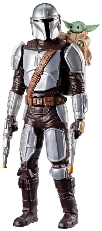 STAR WARS MOVIE FEATURE FIGURE - THE MADALORIAN & GROGU