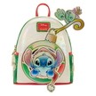 Loungefly - Stitch & Scrump Iridescent Holiday Ornament Mini Backpack