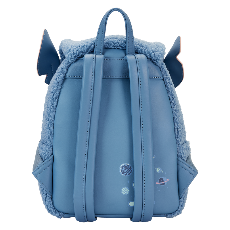 Loungefly - Stitch Plush Sherpa Cosplay Mini Backpack
