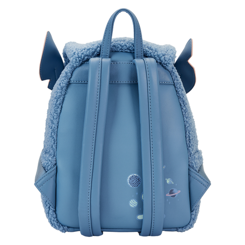 Loungefly - Stitch Plush Sherpa Cosplay Mini Backpack