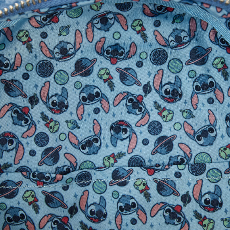 Loungefly - Stitch Plush Sherpa Cosplay Mini Backpack