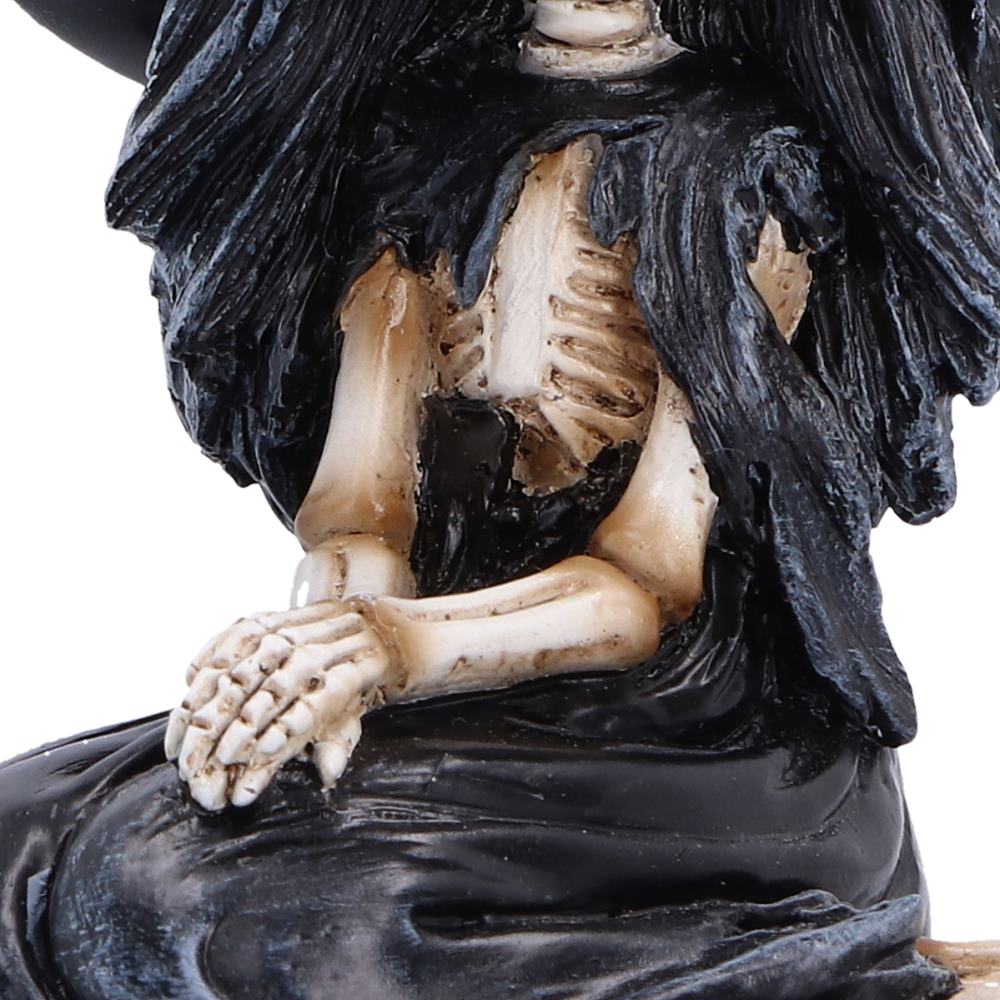 Hexabelle 8.8cm Skeleton Witch Girl Sitting on Knees 8.8cm NEMESIS NOW