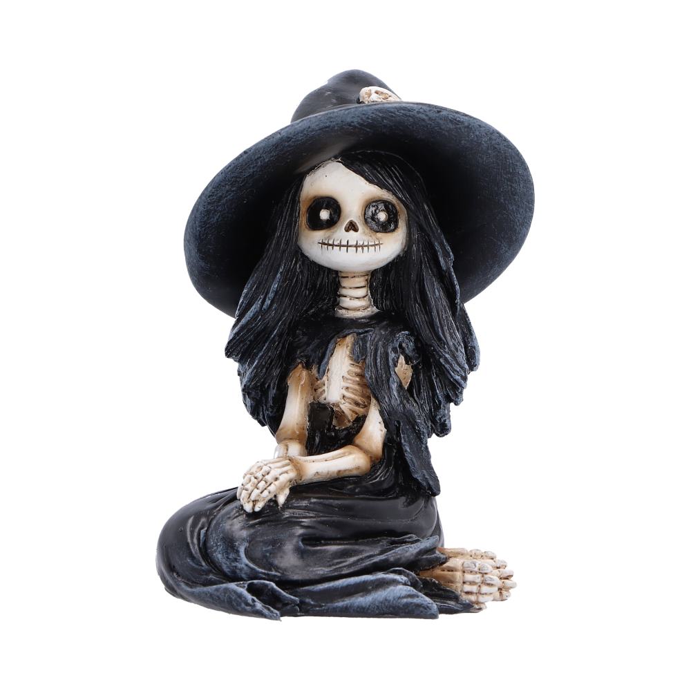 Hexabelle 8.8cm Skeleton Witch Girl Sitting on Knees 8.8cm NEMESIS NOW