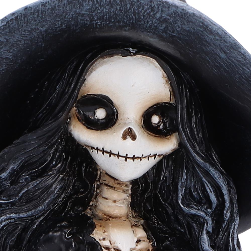 Jinxie 8.8cm Skeleton Witch Girl Sitting 8.8cm NEMESIS NOW