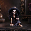 Jinxie 8.8cm Skeleton Witch Girl Sitting 8.8cm NEMESIS NOW