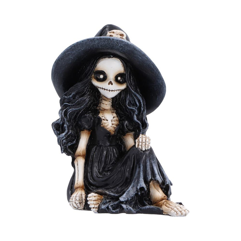 Jinxie 8.8cm Skeleton Witch Girl Sitting 8.8cm NEMESIS NOW