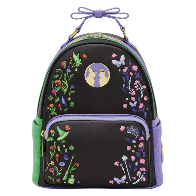Loungefly - Wicked Glinda & Elphaba Floral & Lace Mini Backpack