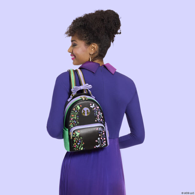 Loungefly - Wicked Glinda & Elphaba Floral & Lace Mini Backpack