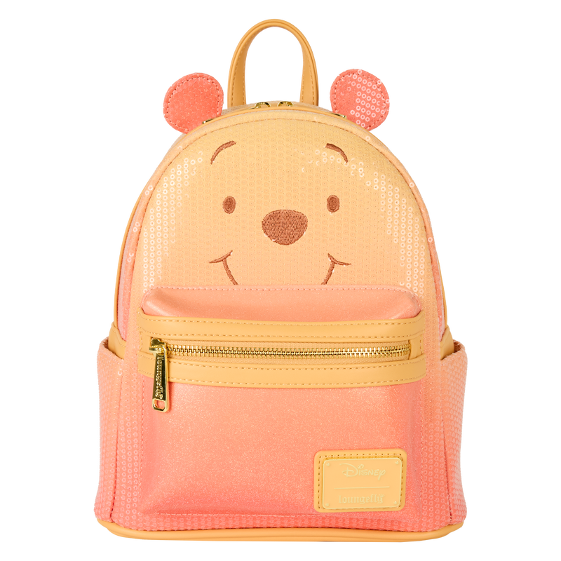 Loungefly - Winnie the Pooh Cosplay Sequin & Glitter Mini Backpack