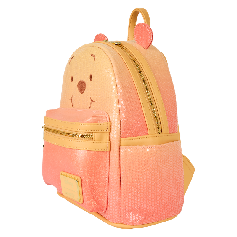 Loungefly - Winnie the Pooh Cosplay Sequin & Glitter Mini Backpack