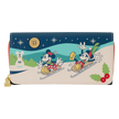 Loungefly - Mickey & Minnie Holiday Wristlet Wallet