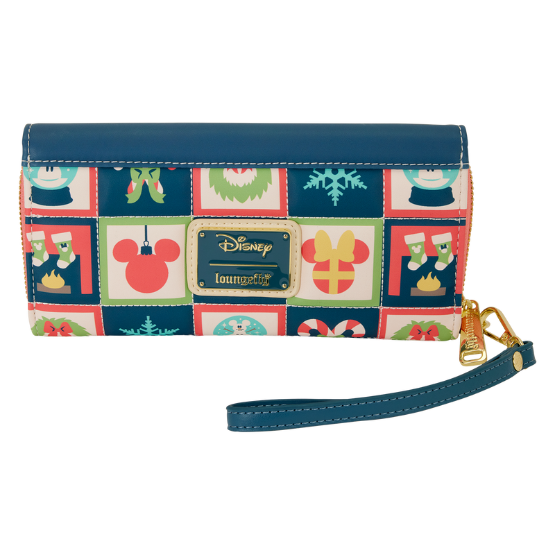 Loungefly - Mickey & Minnie Holiday Wristlet Wallet