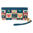 Loungefly - Mickey & Minnie Holiday Wristlet Wallet